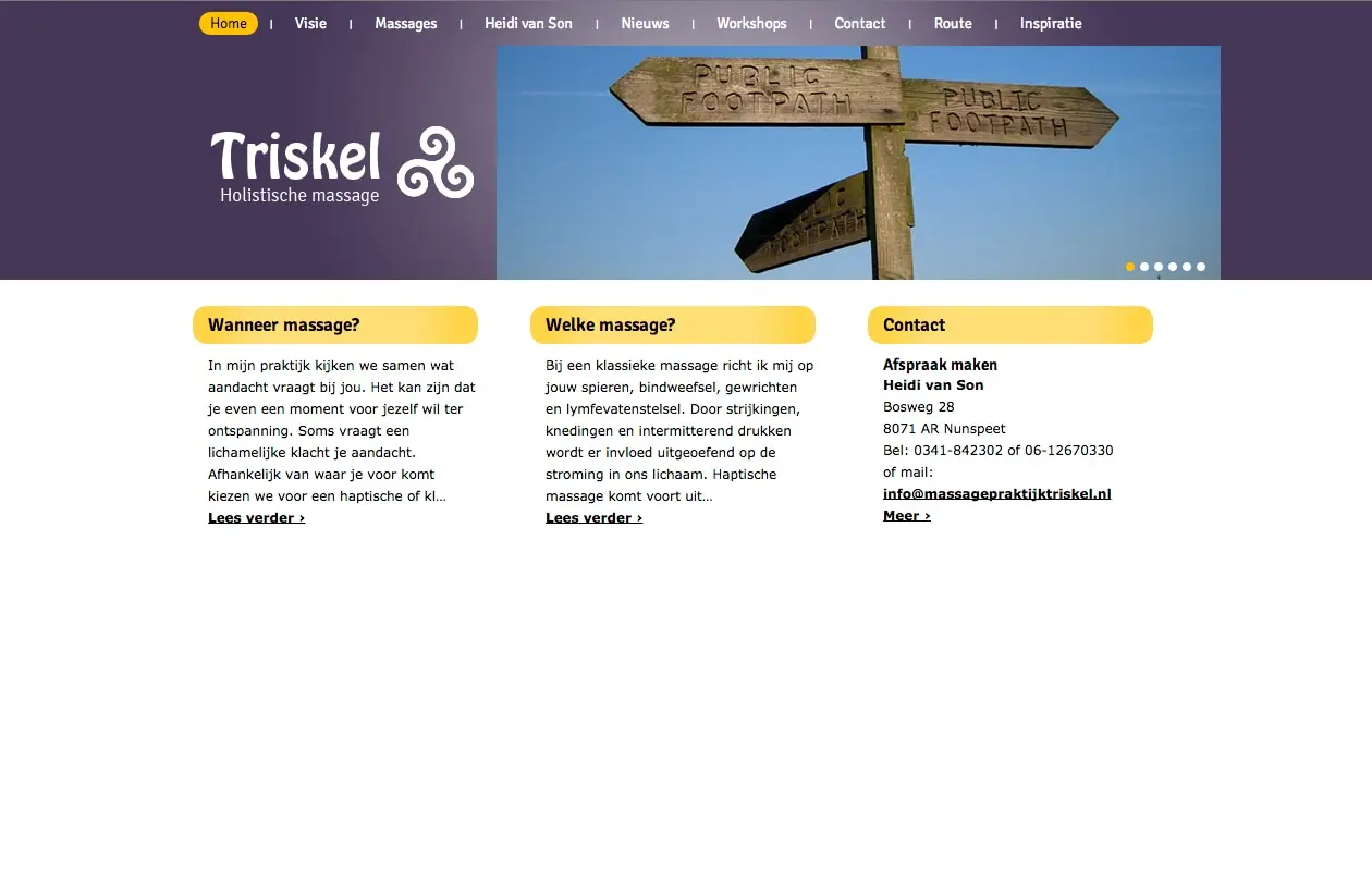 Massagepraktijk Triskel