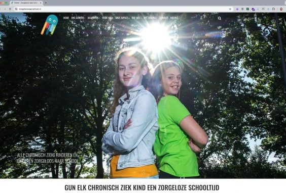 Zorgeloos naar school