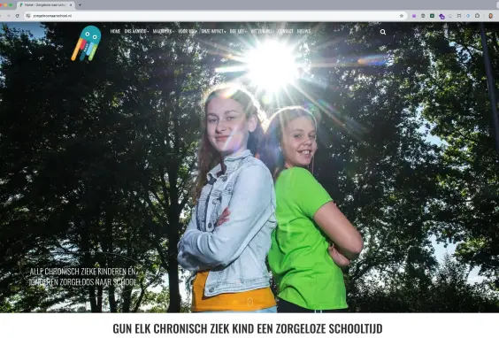 Zorgeloos naar school